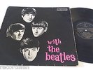 RARE gold & black Parlophone WITH THE BEATLES 12