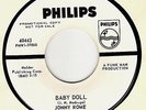 45rpm ; JONNY ROME , BABY DOLL , VG+, NORTHERN SOUL ' NICE '