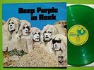 Deep Purple - In Rock LP  Harvest EMI  Rare Green transparent Vinyl Issue  