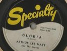 78 Rpm Record Doo Wop Arthur Lee Mae And The Crowns Gloria / Oh-Rooba-Lee
