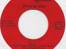 Star Quake Disco 45 on Merit Label, Columbus, GA, Modern Soul