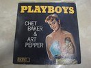 RECORD JAZZ PLAYBOYS CHET BAKER ART PEPPER 1957 PJ-1234 WORLD PACIFIC RECORDS