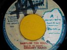 Rare. RIP GEOGORY ISAACS  BABYLON TO ROUGH from 75 VG