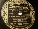 Brunswick 6518 Adelaide Hall w/Duke Ellington Orch. I Must Have That Man (1933)