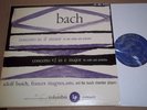 Adolf Busch/Frances Magnes BACH Concertos - Columbia ML 4002