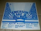 EMERSON LAKE & PALMER The 1972 American Tour, 2LP, RARE Pigs Eye, In shrink - EX