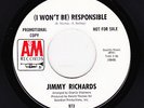 Jimmy Richards - Responsible /  Butter Bean Suzy (Soul, 45)