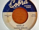 HAROLD BURRAGE - MESSED UP b/w I DON'T CARE WHO KNOWS - COBRA 45 - 1957