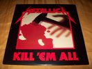 Sealed Metallica Kill Em All LP Original 1st Pressing Megaforce Records MRI-069