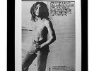 BOB MARLEY+ORIGINAL+JAMMING+POSTER+AD+FRAMED+1977+EXPRESS GLOBAL SHIP+EXODUS