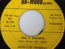 HARVEY & THE PHENOMENALS Soul & Sunshine DA-WOOD RECORDS 45 RARE FUNK