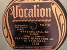 Vocalion 3323 Fletcher Henderson Orch  BLAZIN' 78 rpm  E 1925 & 29'