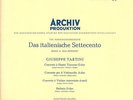 Archiv APM14115 - Tartini - Concertos - Enrico MAINARDI - Wolfgang SCHNEIDERHAN