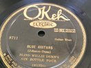 Okeh 8711 Blind Willie Dunn Gin Bottle Four E+ 78 rpm LONNIE JOHNSON & ED LANG