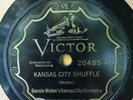 Victor 20485 Bennie Moten Kansas City Band KC SHUFFLE/Yazoo Blues  78 rpm VG+