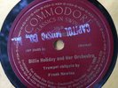 Commodore 526 Billie Holiday FINE & MELLOW/ Stramge Fruit LYNCH 78 rpm G+/E