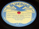 BENNIE MOTEN & HIS KANSAS CITY ORCH 78 rpm BLUEBIRD 6711 PRE-WAR JAZZ E+