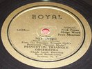 PRINCETON TRIANGLE JAZZ ORCH/EQUINOX ORCH 78 rpm ROYAL 32D N- RARE pre war JAZZ