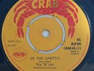 RIP 'N' LAN - IN THE GHETTO (Crab) - Rare UK Reggae 45