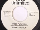 RARE FUNCTION Disco Function SOUL UNLIMITED 45 RARE SOUL NM