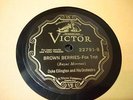 JAZZ DUKE ELLINGTON ORCH Brown Berries / It's Glory VICTOR 22791 E/EE-