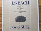 Josef Suk • J.S.Bach: Violin Sonatas & Partitas • EMI Angel 3 LP, AA 9682C