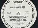 Rare Country 10-inch EP & Insert- David Allan Coe - George Jones- Columbia Promo
