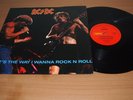 AC/DC That's The Way I Wanna Rock N Roll Aussie LP Vinyl Record RED Label OOP EX