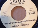 Othea George Jr. What's The Matter With Me on Soul HOB Rare Northern Soul CLEAN