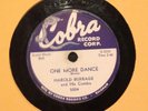 Harold Burrage You Eat Too Much/One More Dance 78rpm Cobra Records