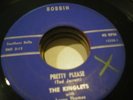 Rare soul doo wop The Kinglets Pretty Please Bobbin 104 45 rpm Leroy Thomas