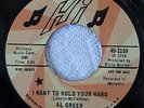 AL GREEN 45 PROMO I Want To Hold Your Hand / What Am I Gonna Do With Myself SOUL