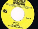 Rare Northern Soul 45 John Harris and The Soul Sayers Hangin In Kerston ORIGINAL