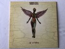 NIRVANA - IN UTERO - RARE CLEAR VINYL LP WITH INSERT