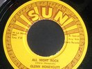 HEAR  Rare Rockabilly RE  GLENN HONEYCUTT - ALL NIGHT ROCK - SUN French re 45