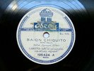 GAROTO Arg ODEON 196424 BRAZIL 78rpm MANDOLINA/CAVAQUINHO