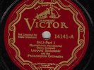 281c. Leopold Stokowski - Bali (Henry Elcheim) - Victor 14141/14142 (2 rec. set)