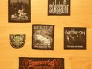 6 Aufnäher @ Patch @ Solstafir @ Immortal @ Cradle Of Filth @ Wacken @ RAR