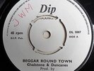 Reggae Roots 7” GLADSTONE & DUNCANES - BEGGAR ROUND TOWN on DIP RECORDS UK - MP3