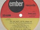 James Brown - 'Tell Me What You're Gonna Do' 1964 UK Ember Mono LP EMB3357