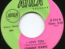 JOHNNY & THE HURRICANES - I Love You / Judy's Moody 7