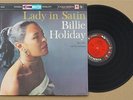 BILLIE HOLIDAY: LADY IN SATIN - NM ORIGINAL 6-EYE STEREO JAZZ LP - 