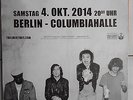 THE LIBERTINES 2014 BERLIN  orig.Concert-Konzert-Tour-Poster-Plakat DIN A1