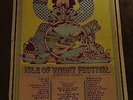 Isle Of Wight Festival 1970 Concert Poster (Jimi Hendrix/Doors/Who/Jethro Tull)