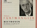 WILHELM FURTWANGLER BEETHOVEN SYMPHONY NO.9 ELECTROLA ED.1 RED WALP 1286/87 NM