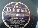 78 T. LES ONDES MUSICALES MARTENOT - MARCEL CARIVEN - VITAMINES/SPLIT -