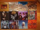 12 LPs Deep Purple Guns N' Roses Whitesnake Black Sabbath Scorpions Rock Metal