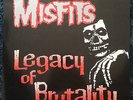 MISFITS - LEGACY OF BRUTALITY LP Oct 1989 Plan9 PL9-06, No Barcode, VG+/VG+