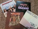 AEROSMITH 4 lp lot: 1st - Dream On, Live Bootleg dbl, Rocks, Toys in The Attic