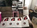 BRUCE SPRINGSTEEN 4-LP SET W/ POSTER BACK TO THE ROOTS BRUCE ZIRELLI-ITALY 85